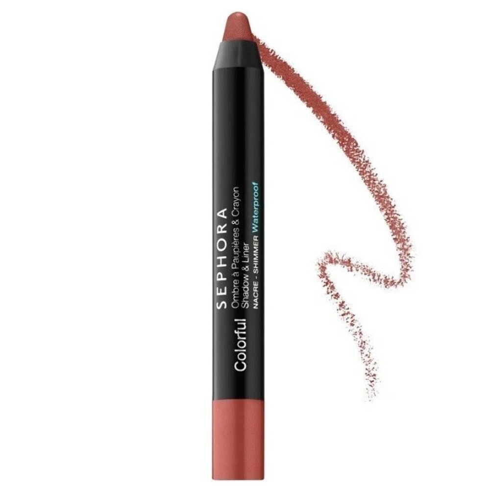 Sephora Colorful Shadow and Liner Waterproof Crayon (Red Terracotta #47) -SEALED